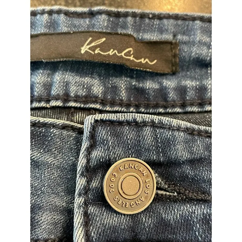 KanCan ladies jeans 13/30 sstraight leg, medium wash